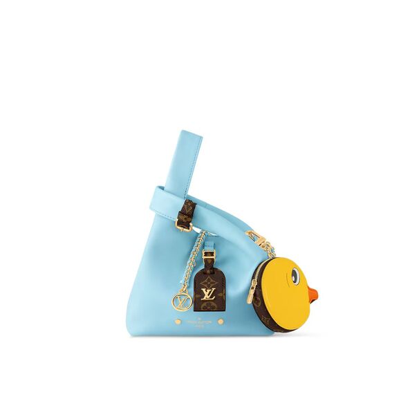 NIB Louis Vuitton Atlantis BB M11387 Baby Blue 100% Authentic - Picture 1 of 3